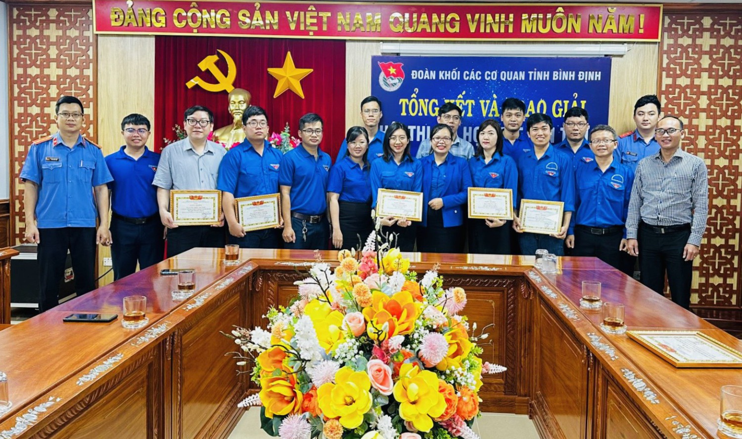 Đoàn Khối các cơ quan tỉnh tổ chức tổng kết và trao giải Hội thi Tin học trẻ Khối các cơ quan tỉnh lần thứ I năm 2023