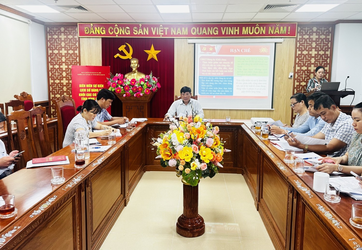 Quang cảnh buổi sinh hoạt